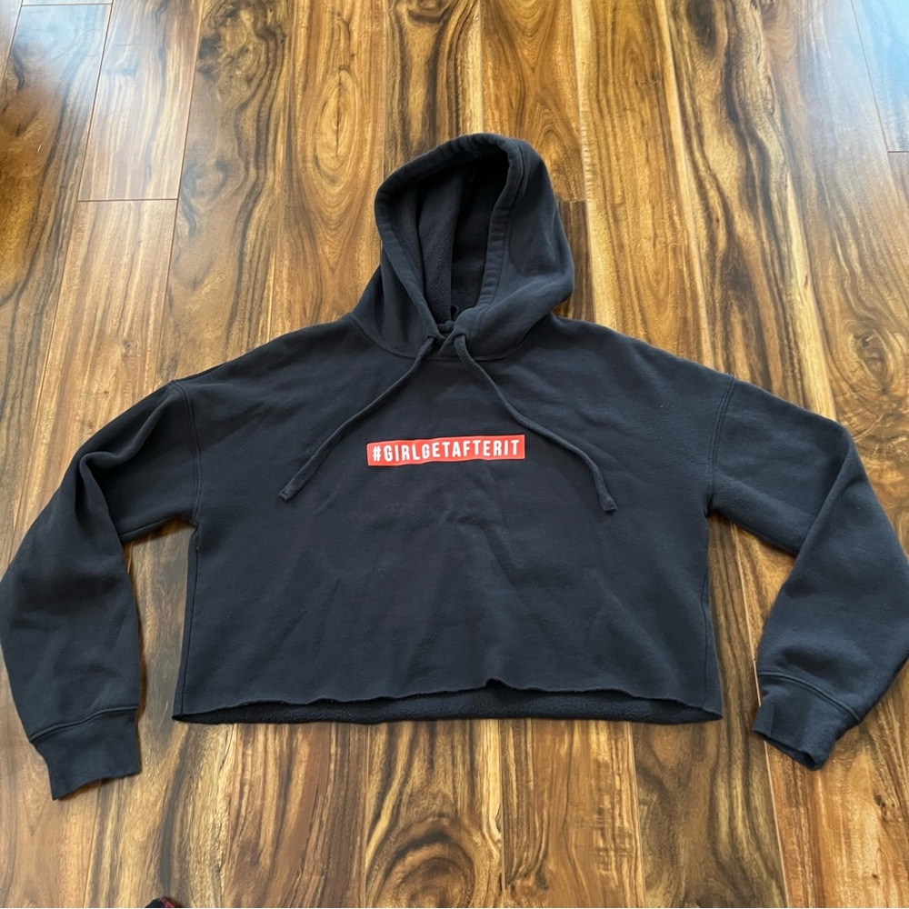 Girl Get After it (GGAI) cropped hoodie